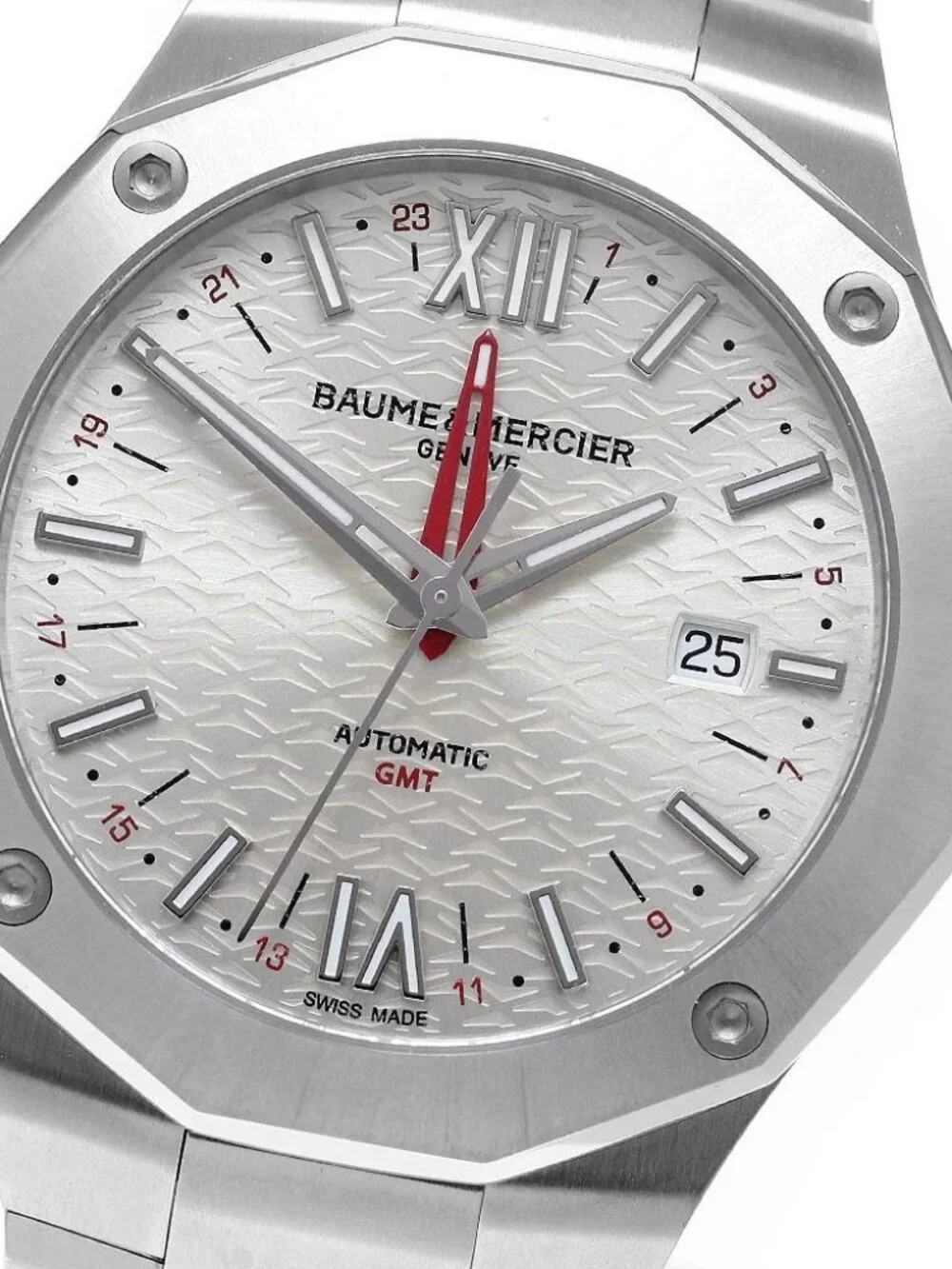 Baume & Mercier Riviera GMT M0A10658 Date Silver Dial Automatic Men's_973367